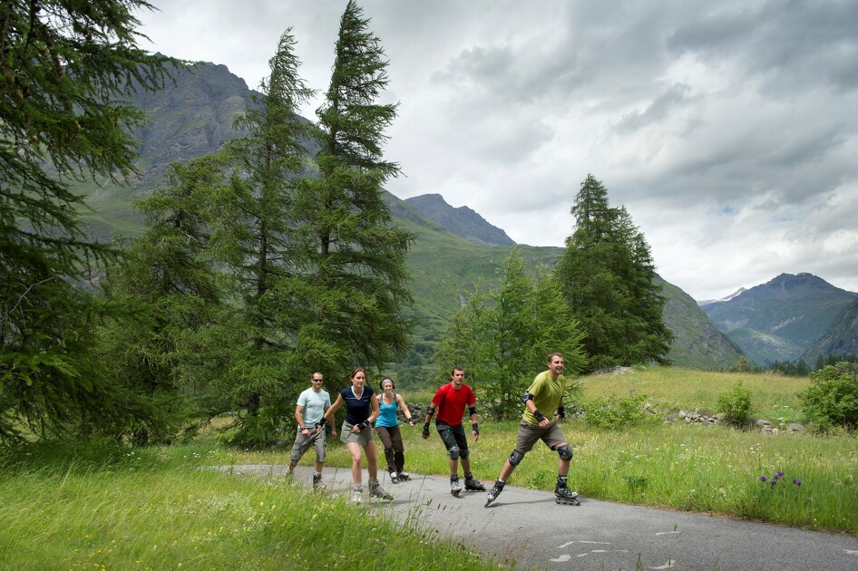 Rolschaatsactiviteit in Bessans - HMV - Gilles LANSARD