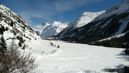 © Le plateau de Bessans en hiver - OT Haute Maurienne Vanoise - I Pauwels Etiévant