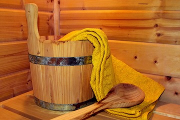Sauna de l'Hôtel la Vanoise