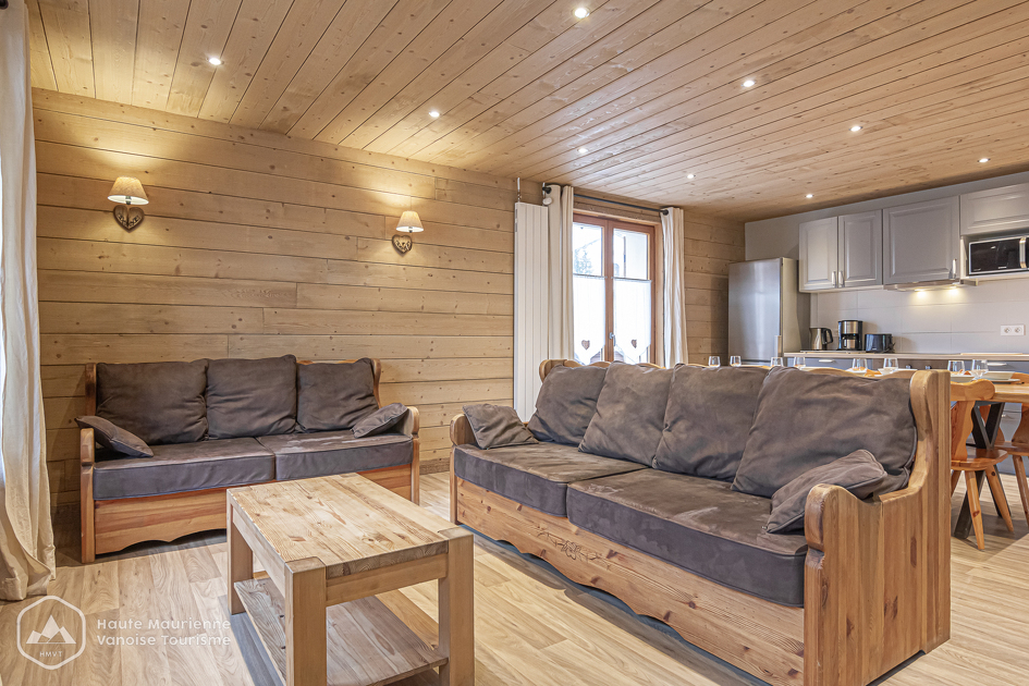 haute maurienne vanoise bessans chalet le mont iseran flat 1 locatie 8 personen - HMVT