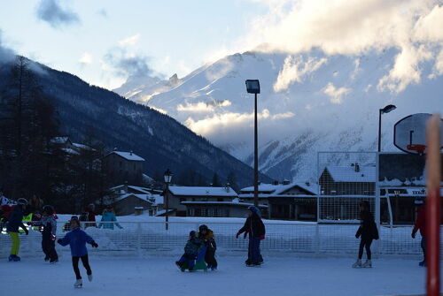 Ice rink of the Parc de Loisirs des Glières