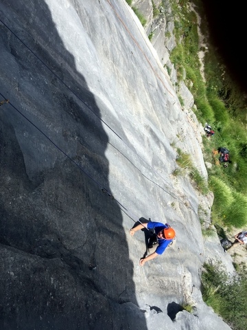 © Escalade avec le Bureau des guides de Bessans - Laurent Boniface
