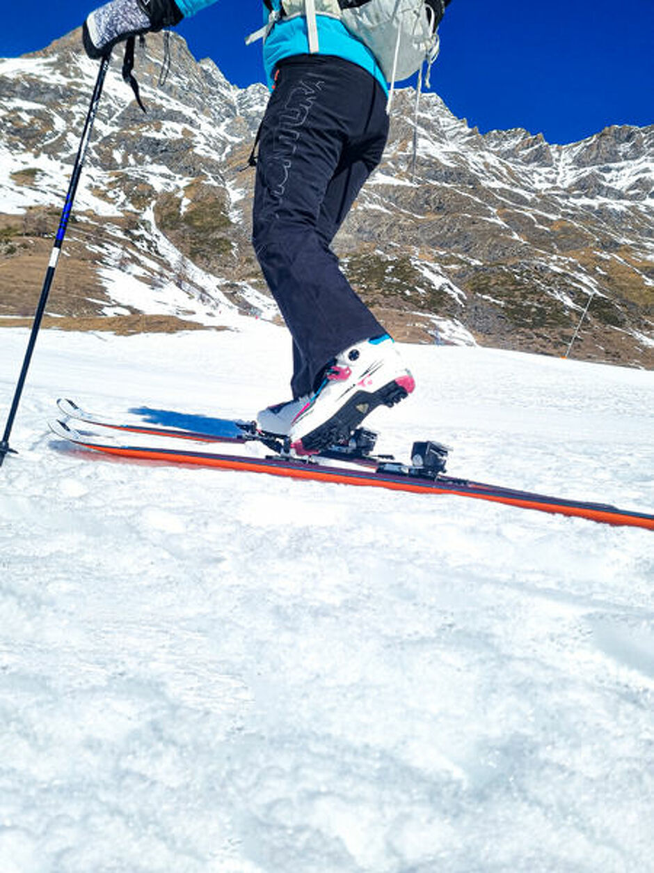 © Cale de montée sur les skis de randonnée - ©B.Filliol OT HMV