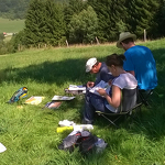 © Stage d'aquarelle à Bessans - C.Jumelle