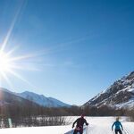 Nordic skiing in Bessans Haute Maurienne Vanoise - HMVT Dylan Cuvelier