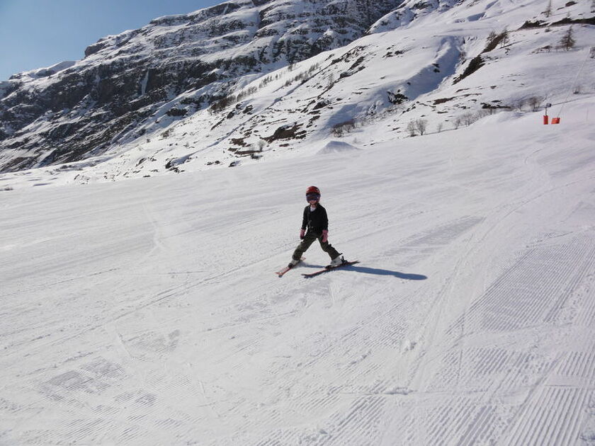 Alpine skiing in the Bessans area Haute Maurienne Vanoise - OT Haute Maurienne Vanoise - Cédric Fogarolo