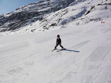 Bessans alpine ski resort