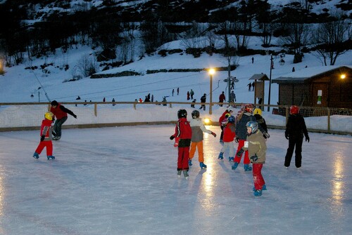 Patinoire naturelle