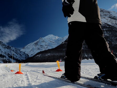 Noords skiën en biatlon in La Bessannaise