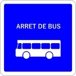 Bus stop N°205 : La Placette - traffic regulations
