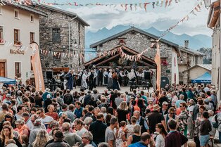 Fête du 14 & 15 Août dans le village d' Aussois