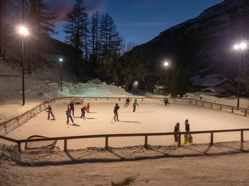Ice rink of Bessans - B.Filliol-HMVT