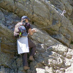 © Via Ferrata d'Andagne entre Bessans et Bonneval sur Arc - Haute Maurienne Vanoise P. CARIOU