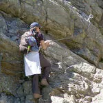 © Via Ferrata d'Andagne entre Bessans et Bonneval sur Arc - Haute Maurienne Vanoise P. CARIOU