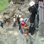 © Via Ferrata d'Andagne entre Bessans et Bonneval sur Arc - Haute Maurienne Vanoise P. CARIOU