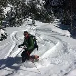 Telemark lessons - Bureau des guides de Bessans