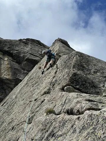 Climbing with the Bessans Guides Office - Laurent Boniface