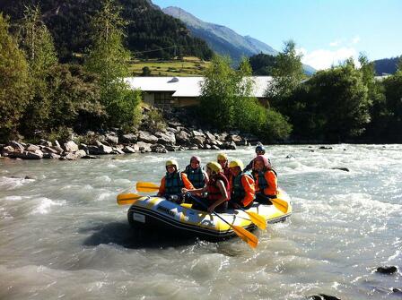 L'Arc à portée de pagaie, rafting en montagne