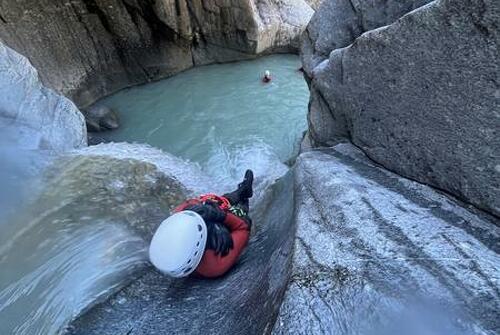 Sortie canyoning au canyon de Ronce