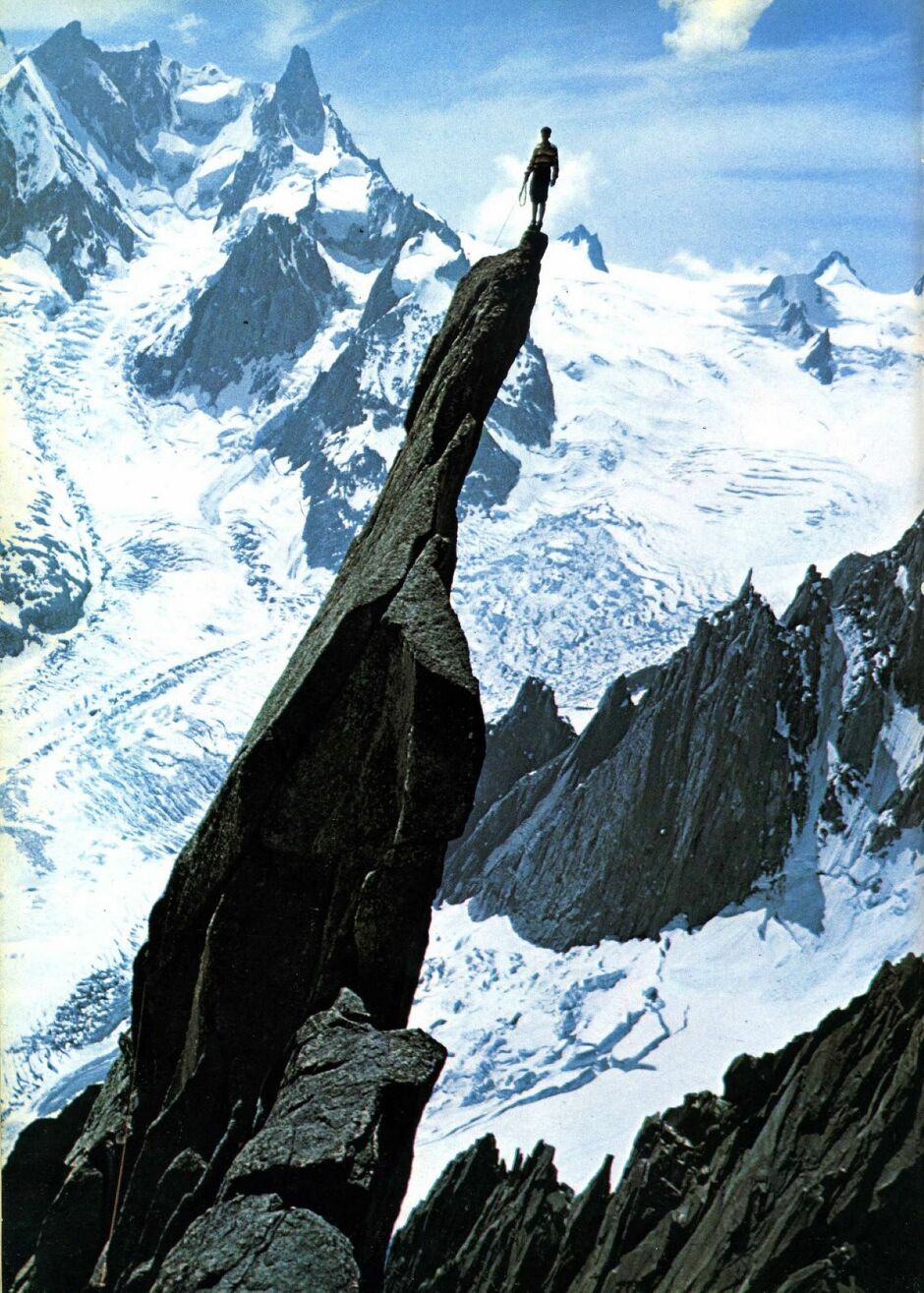 © Projection du film "Entre Ciel et Terre " à Bessans - T.Alpinisme