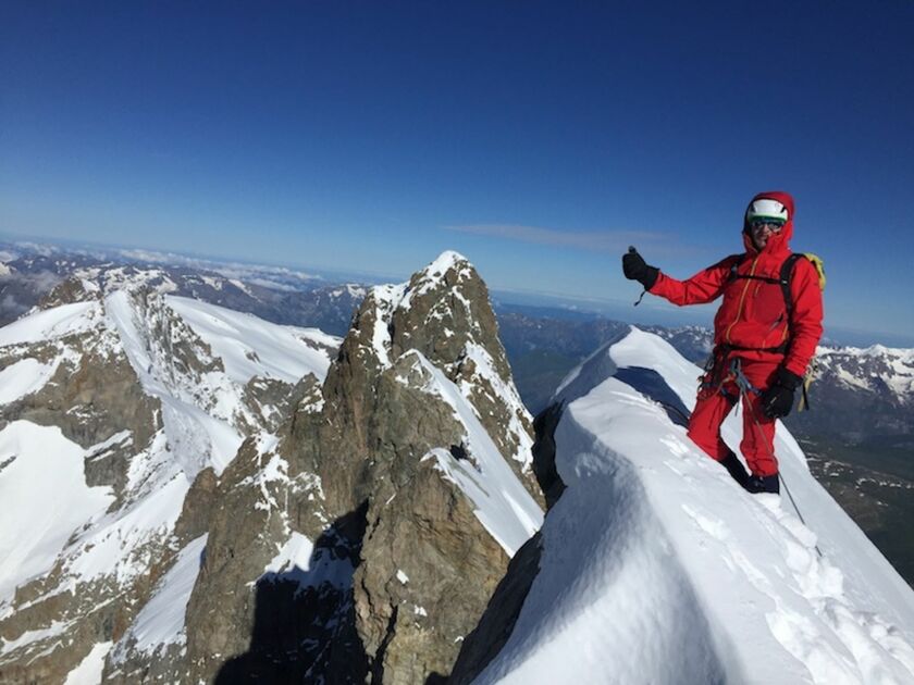 © Projection sur l'ascension du Doigt de Dieu à Bessans - Ass.T.Alpinsime