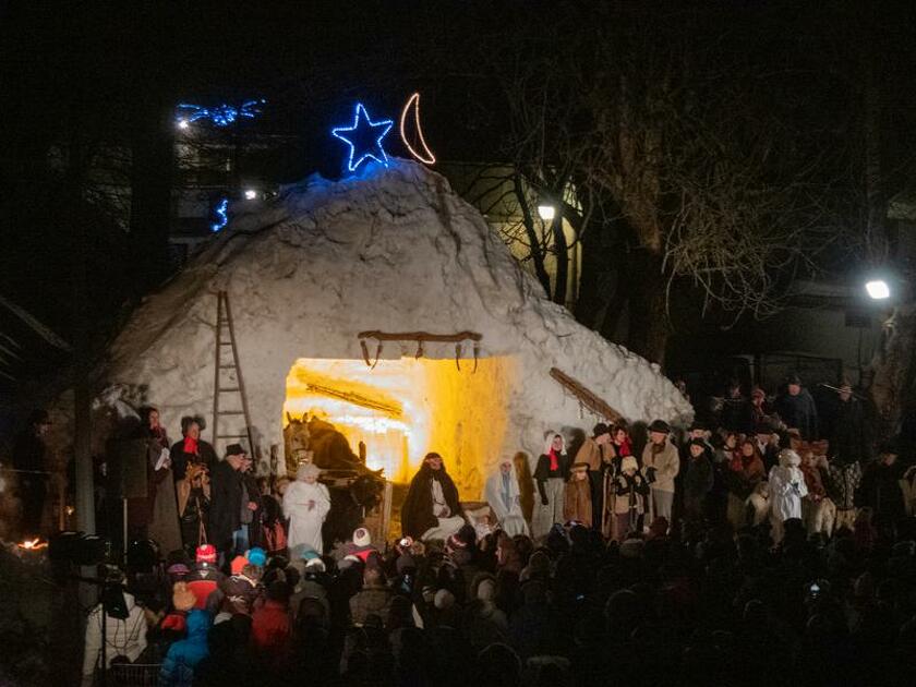 © Crèche vivante à Bessans - B.Filliol - OTHMV