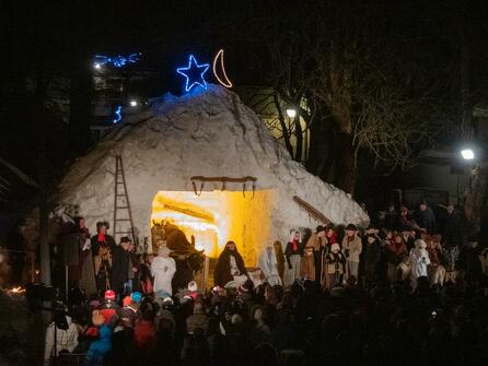 Crèche vivante