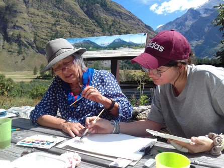 Initiation à l'aquarelle dans l'esprit du carnet de voyage