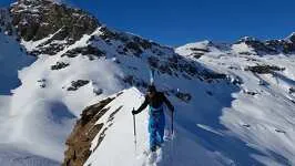 Ski mountaineering with the Bessans guide bureau - Laurent Boniface