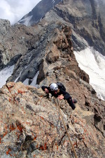 © Alpinisme avec le Bureau des guide bessans - Laurent Boniface