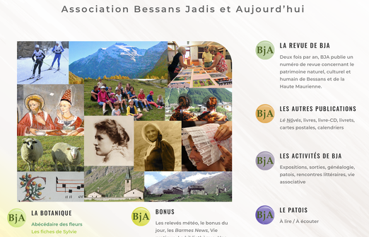 Walking in the heart of the village of Bessans