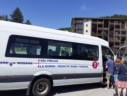 Route 1 Modane - Valfréjus - La Norma -L&#039;orgère - Villarodin Bourget - Avrieux