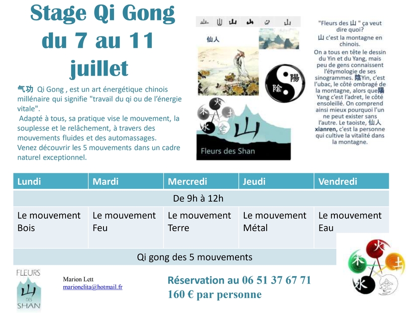 © Stage Qi Gong à Bessans - Marion Lett