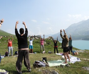 © Stage Qi Gong à Bessans - marion lett