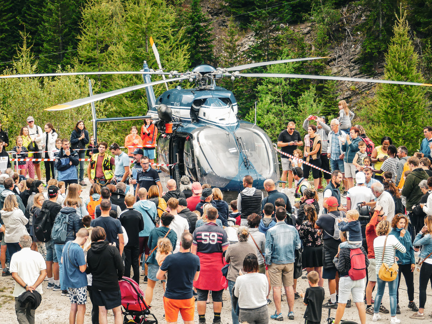 © Démonstration sauvetage en via ferrata_Bessans - B.Thomas - OTHMV