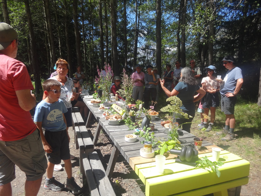 © Forêt de Chantelouve : balade dégustation sur le chemin du Petit Bonheur_Bessans - CCHMV