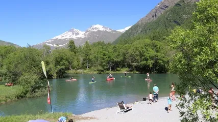 © Base paddle and canoe-kayak in Bessans - Arc eau vive
