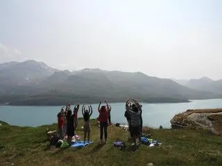 © Cours de Qi Gong avec Marion Lett (Fleurs de Shan à Aussois) - Marion Lett