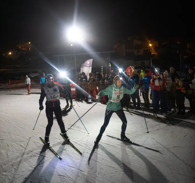 © Nocturne de ski de fond à Bessans - D.Cuvelier - OTHMV