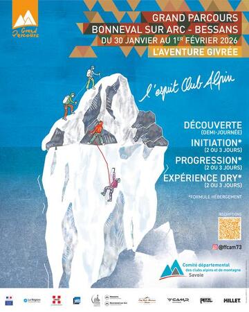 © Grand Parcours Bonneval sur Arc-Bessans - L'Aventure Givrée_Bessans - CAF Chambéry