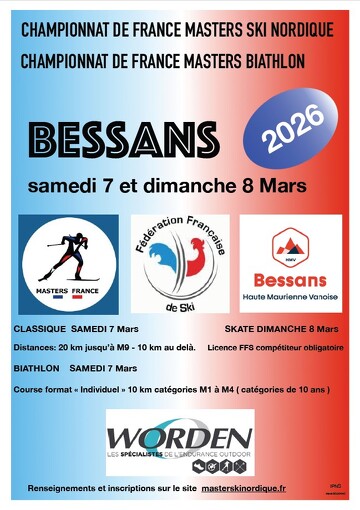 © Championnat de France Masters ski nordique_Bessans - G. Levrino