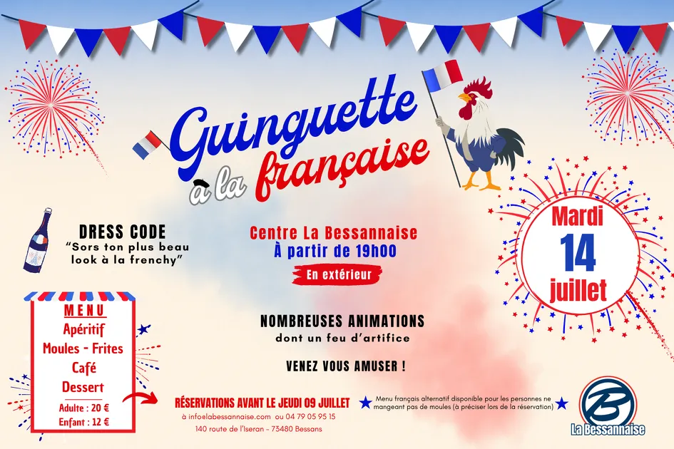 Soirée guinguette à la française_Bessans