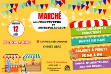 Marché des producteurs et artisans locaux_Bessans